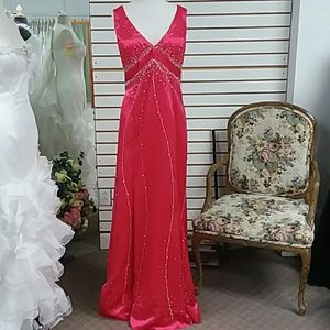 RASPBERRY Night Moves Evening, Prom Gown